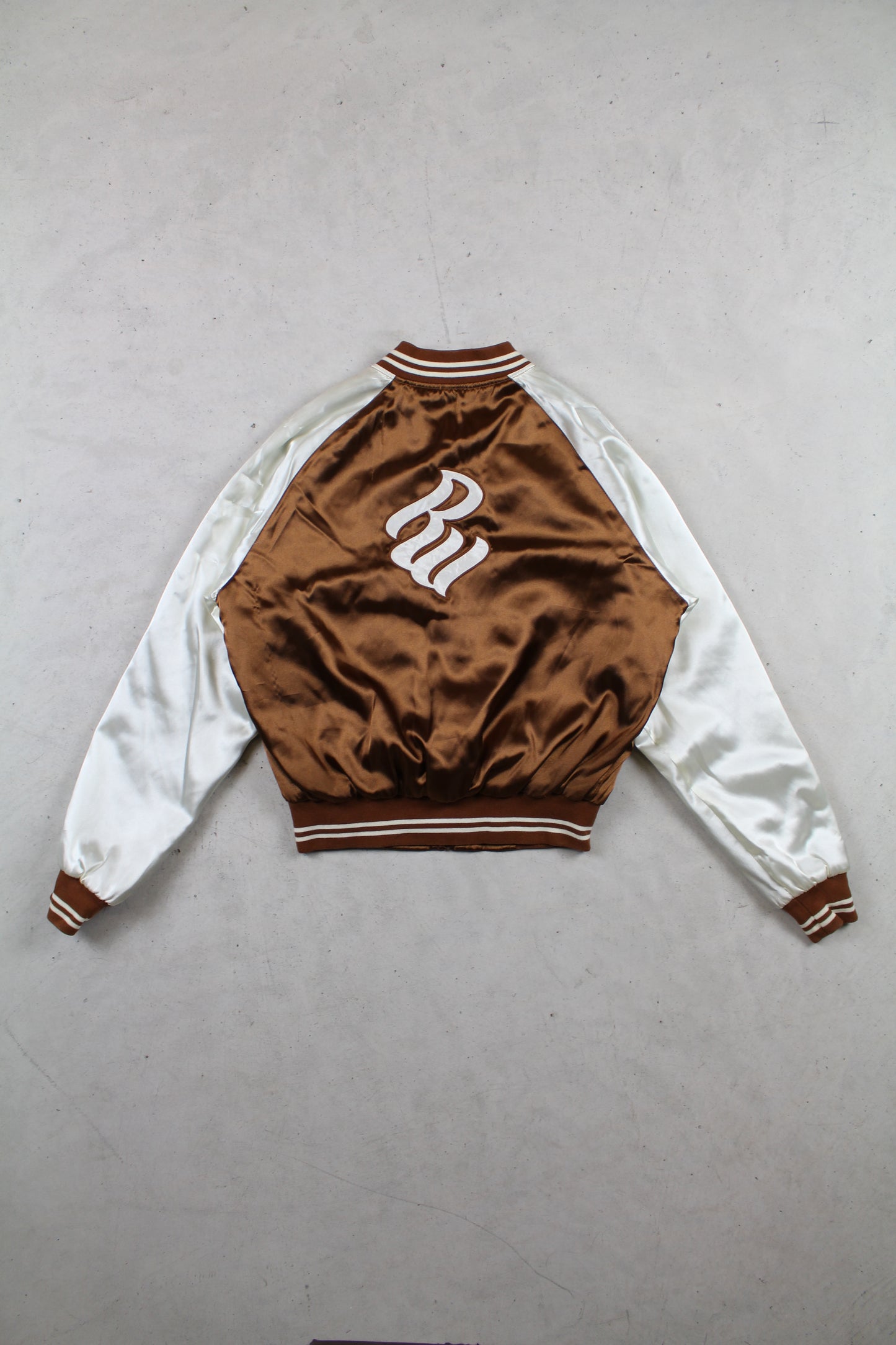 Y2K Satin Rocawear Bomber Jacket