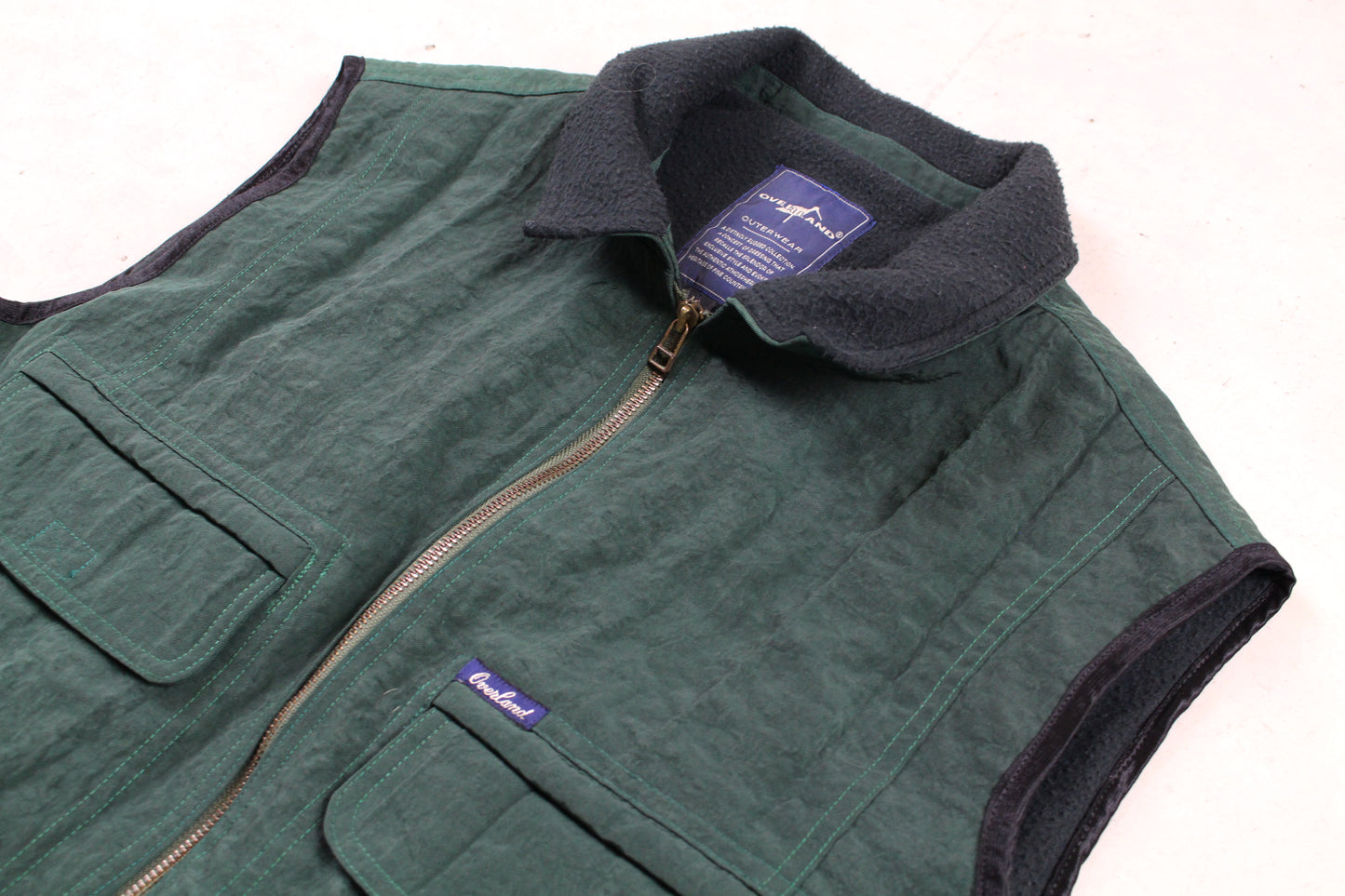 Vintage Overland Fleece-Lined Vest