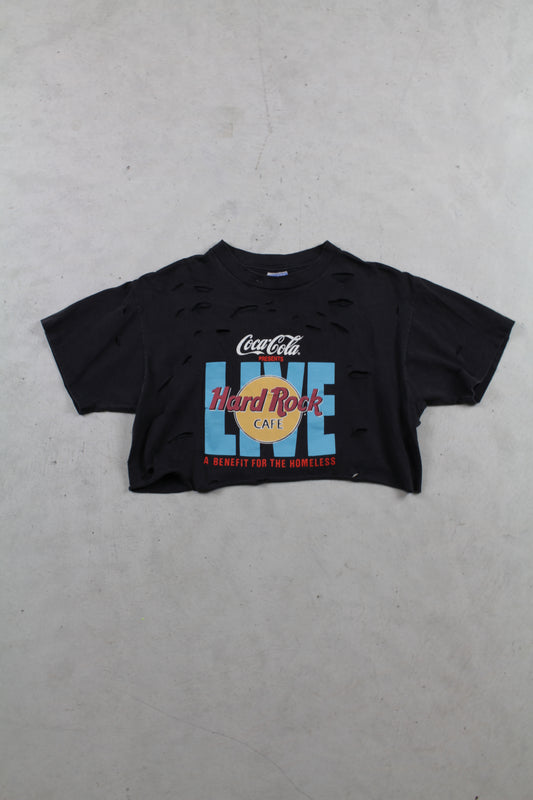 1990s Hard Rock Cropped Tee