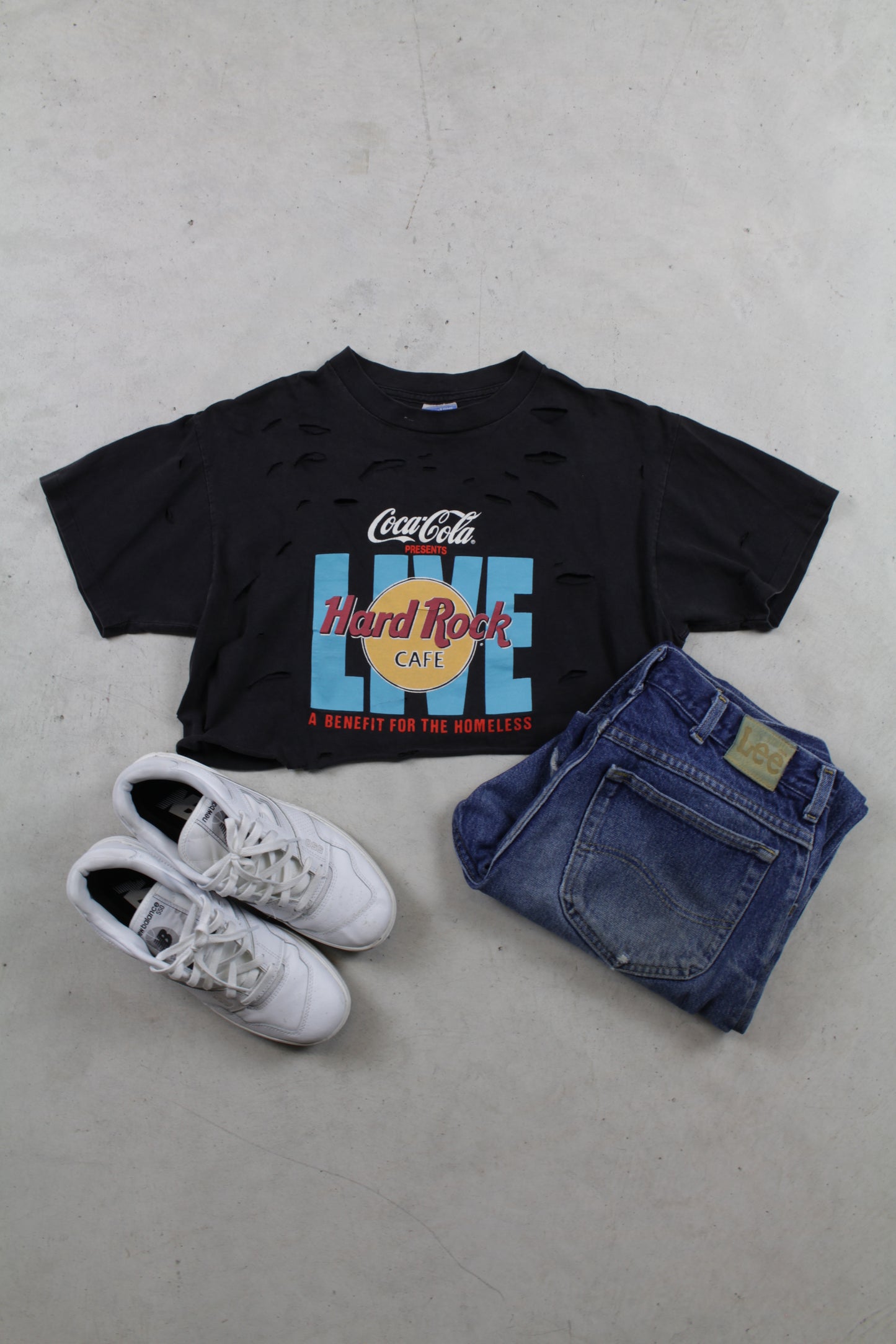 1990s Hard Rock Cropped Tee