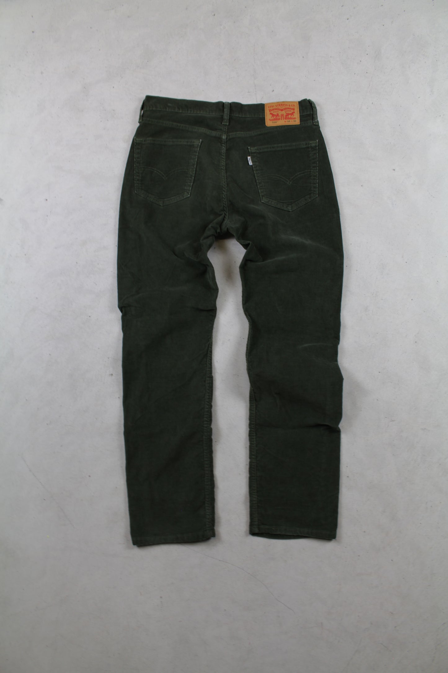 1990s Levis Green Corduroy Pants