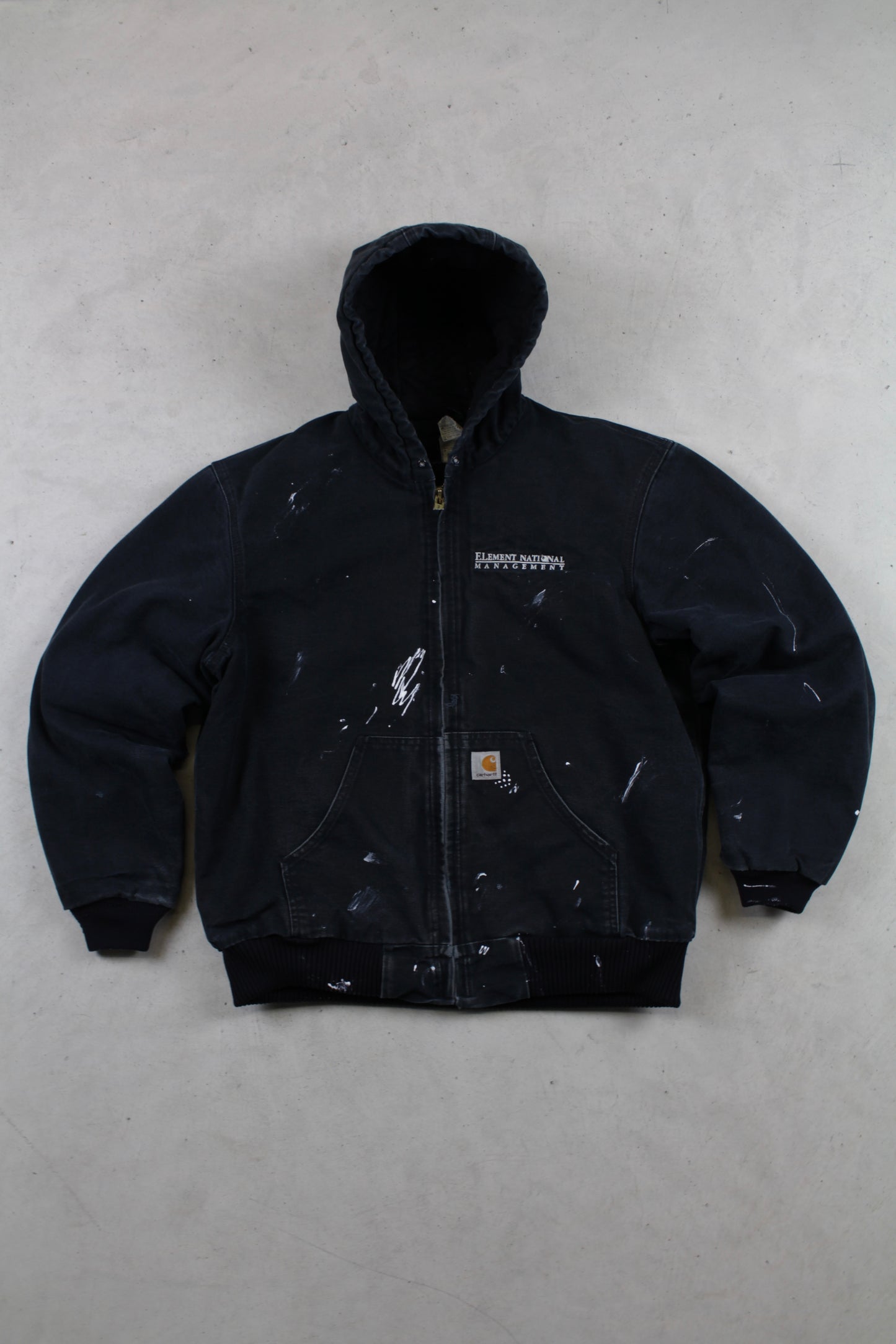 Black Faded Carhartt Jacket