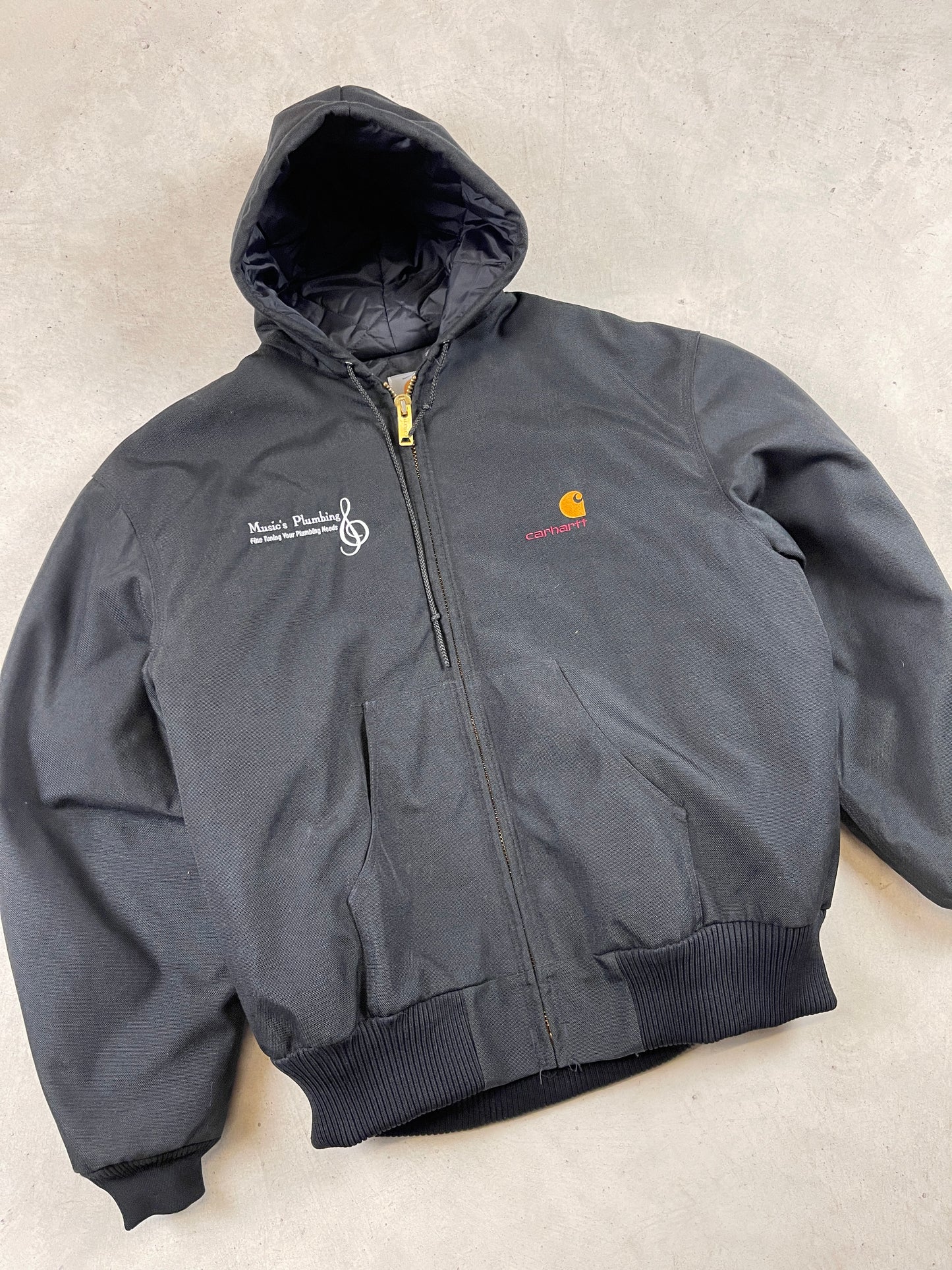 Carhartt Black Hooded Jacket