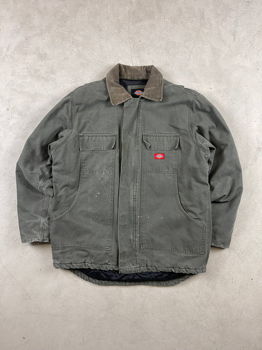 Dickies Olive Collared Workwear Jacket